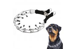 China Adjustable Iron Plated Long Metal Dog Chain For Medium And Large Dogs supplier