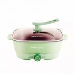 1500W 5L High Power Induction Steamboat Pot Non Stick Hot Pot Cooker for sale