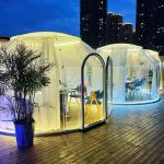 Clear Dome Bubble Tent House With PC Aluminium Material for sale
