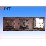 3 Way Wall Socket Plates For Multimedia Classroom / Training Room