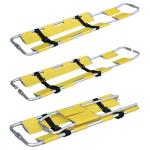 Carbon Fiber Folding Scoop Stretcher Class I With Head Immobilizer / First Aid Folding Scoop  PE Stretcher for sale