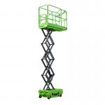 Semi Electric Mobile Mini Scissor Lift 3.9 Meters Height For Warehouse for sale