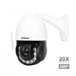 5MP 20x Zoom High Speed Monitor Wireless Wifi Outdoor CCTV Security Camera System PTZ Camera for sale