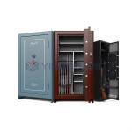 Full Steel Construction Gun Safe Cabinets 75Mins Fireproof Rating Fireproof Document Safe