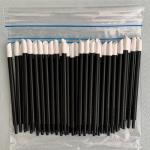 Cleaning Swab Foam Solvent Detailing Swabs Polyurethane Material Head Black PP Stick PU Foam Swab Sponge Tipped Swab for sale