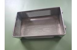 China Fruit Stackable Metal Wire Storage Basket Rectangular supplier