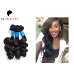 Raw 8A Grade Brazilian Virgin Hair Extensions One Donor Human Unprocessed Hair for sale