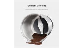 China Grey Electric Coffee Grinder SS304 150W Handheld Coffee Bean Grinder supplier