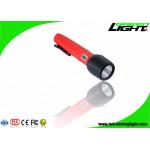 Rubber Switch Explosion Proof Torch 25000Lux IP68 Waterproof 1200 Battery Cycles