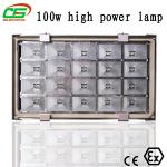 100w Gas Station Led Canopy Light , 10000 Lux Led Industrial Lighting Fixture for sale