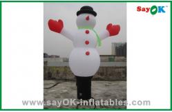 China Custom Inflatable Holiday Decorations Inflatable Snowman With CE RoHS supplier