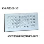 High Reliability IP65 Industrial PC Keyboard with Rugged Metal Material for sale