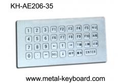 China High Reliability IP65 Industrial PC Keyboard with Rugged Metal Material supplier