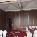 Meeting Room Acoustic Movable Partitions Sliding Folding Partition Walls For Conference Hall for sale