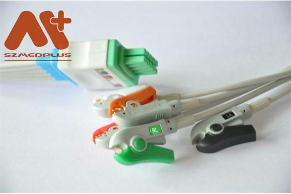Datascope 5 Lead Clip ECG Leadwire 0012-00-1514-03