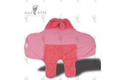 China 37cm Infant Full Body Coat Customised Huggable Cute Rabbit Coat Pink  Loveable supplier