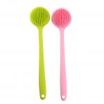 OEM Logo Hygienic Exfoliate Cleaning Silicone Shower Brush for sale