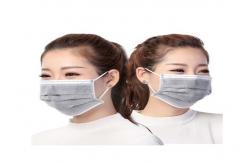 China 4 - Layers Disposable Dust Mask Elastic Ear Loops For Easy Wearing supplier