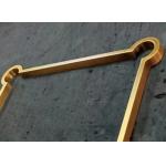 Art Brass Frame , Antique Style Pure Brass Inlay The Woodworking for sale