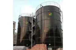 China Q355B Q235B Steel Plate Anaerobic Digester Tank On Site Installation supplier