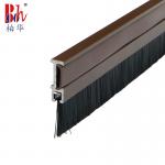 Aluminium Alloy Door Bottom Sweep With Brush for sale