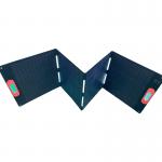 Solar Panel Efficiency Up To 23.5% Foldable Solar Charger with Customized Unfold Size 1670* 500 * 5MM for sale