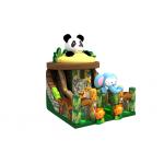 Digital Printing Commercial Inflatable Water Slides Elephant Standard / Panda Inflatable Dry Slide