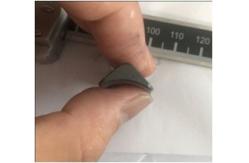 China Customized Seat Regulator Arc Ferrite Magnets Strontium Automobile Adjustment Motor supplier