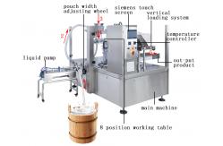 China Double Liquid Materials Mixed Gel Packaging Machine Chemical Reaction Gel Paste Equipment Pouch supplier