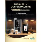 Automatically Commercial Fresh Milk Coffee Vending Machine with Multi-Function for sale