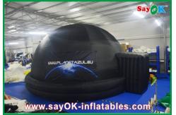 China Fire-proof Inflatable Projection Planetarium Dome Black With Projection Cloth supplier