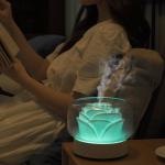 Ultrasonic 400ml Aroma Oil Diffuser Colorful LED Night Light Cold Mist for sale