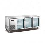 Stainless Steel Fridge Freezer With Water Dispenser for sale