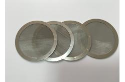 China 316 Sintered Metal Disc Filter High Withstand Voltage Accuracy 5 - 80 Micron supplier