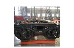 China Railway Bogie for Railway Passenger Coach with Rubber Spring supplier