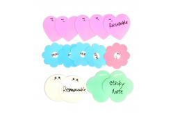 China Soft Whiteboard Reusable Calendar Planner Dry Erase Sticky Notes 10x10cm supplier