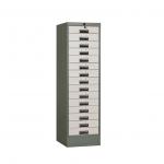 Colorful Metal Furniture Steel 15 Drawer Filing Cabinet Small File Tools for sale