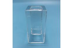 China Double Wall Square Quartz Tube Good Soldering Skills Low Thermal Expansion Coefficient supplier