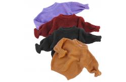 China Boxy Fit Custom Made Sweaters Oversized Long Sleeve Chunky Knit Cardigan supplier