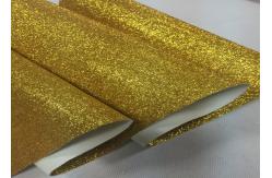 China 54 Width Glitter Effect Wallpaper Glitter Fabric Gold Wallpaper Pu Cloth Backing supplier