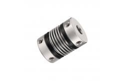 China 20D High Torque Shaft Flexible Bellows Coupling M4 M5 Zero Backlash supplier
