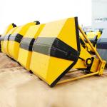 Lifting Wireless Remote Control Q235 Hydraulic Grab Double Flap Grab for sale