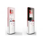 Custom High Resolution Bill Payment Kiosk With Coin Acceptor / Cash Payment for sale
