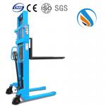 Hydraulic Reach Manual Pallet Stacker 2 Ton Temperature Resistant for sale