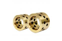 China Self Lubricated Embedded Bronze Graphite Bushing C86300 Alloy supplier