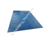 Deep Blue Aluminum Sheet Metal Working Parts Customized Processing