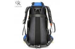 China Waterproof Top Side Lightweight Hiking Backpack With Back Hiding Zipper supplier