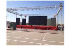 China Waterproof Digital P5 LED Advertising Displays 192 * 192mm 1R1G1B supplier