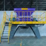 Scrap Aluminum Pre Shredder Metal Frame Shredder Equipment Waste Aluminum Recycling Machine for sale