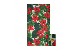 China Woven Microfiber Custom Beach Towels With Logo Custom Print supplier